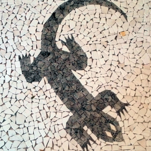 Lagartija de mármol