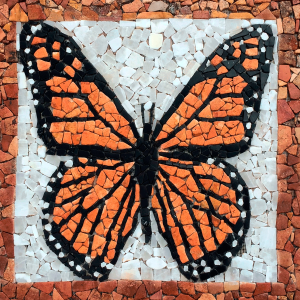 Mariposa de mármol