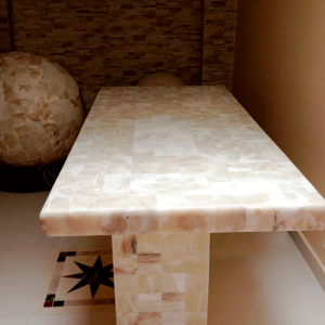 mesa de marmol